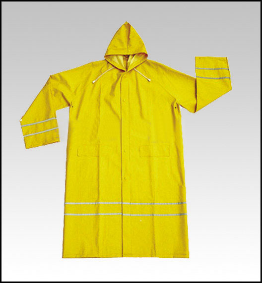 เสื้อกันฝนยาว ติดแถบสะท้อนแสง TF-RC01