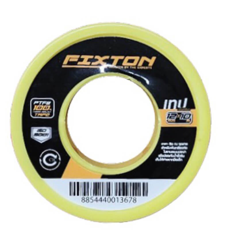 เทปพันเกลียว 12mm *10m ทั่วไป FIXTON+